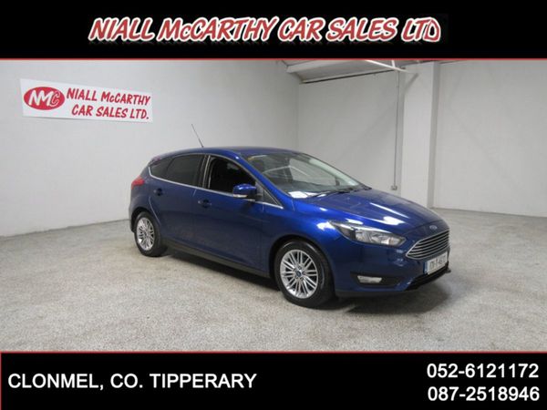 Ford Focus Hatchback, Diesel, 2017, Blue