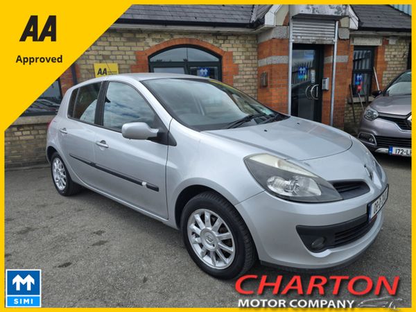 Renault Clio Hatchback, Petrol, 2008, Silver