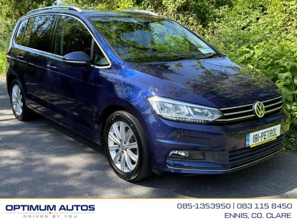 Volkswagen Touran MPV, Petrol, 2018, Blue