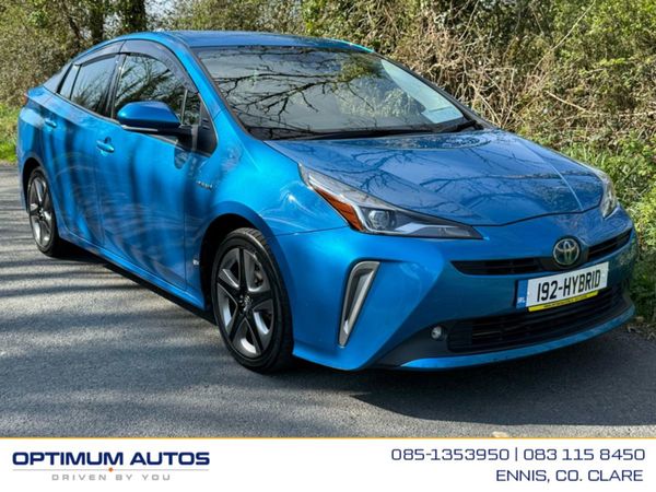 Toyota Prius Saloon, Petrol Hybrid, 2019, Blue