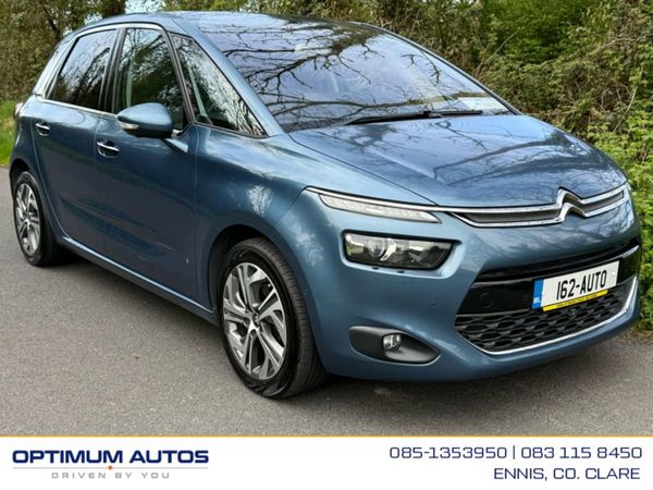 Citroen C4 Picasso Hatchback, Petrol, 2016, Blue