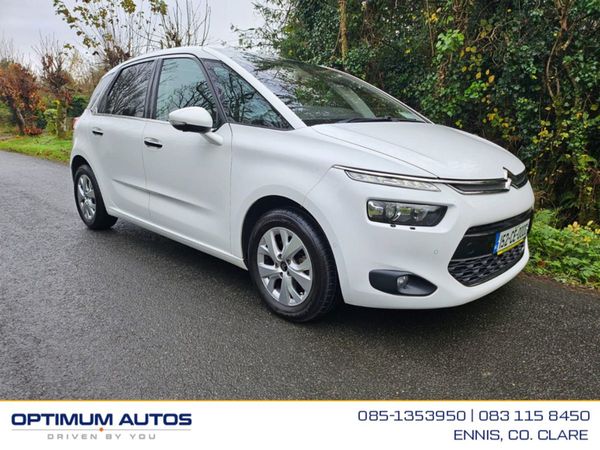 Citroen C4 Picasso Hatchback, Petrol, 2015, White