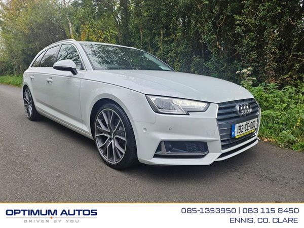 Audi A4 Estate, Petrol, 2019, White