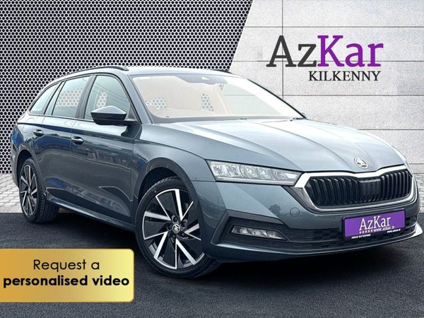Skoda Octavia Estate, Petrol Plug-in Hybrid, 2021, Grey