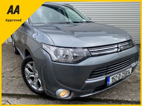 Mitsubishi Outlander Estate, Petrol Plug-in Hybrid, 2015, Grey