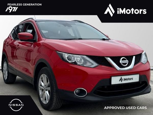 Nissan Qashqai SUV, Diesel, 2017, Red