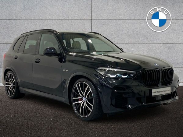 BMW X5 SUV, Petrol Plug-in Hybrid, 2022, Black