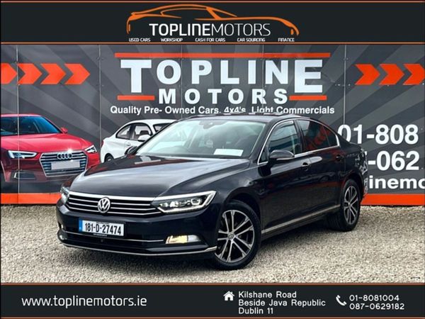 Volkswagen Passat Saloon, Diesel, 2018, Black