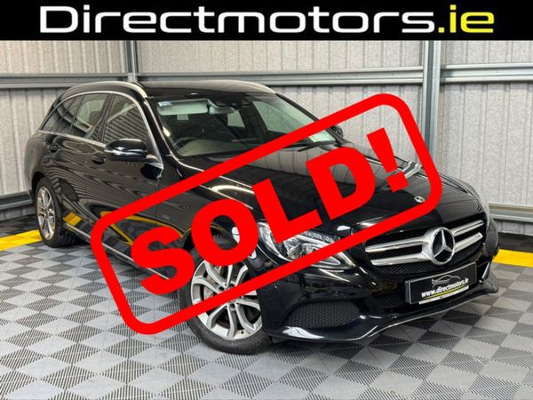 Mercedes-Benz C-Class Estate, Petrol Plug-in Hybrid, 2018, Black