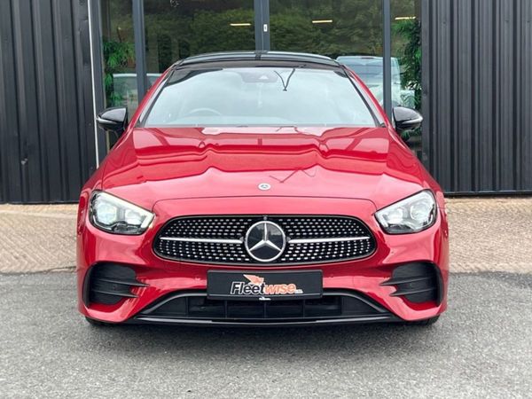 Mercedes-Benz E-Class Coupe, 2023, Red