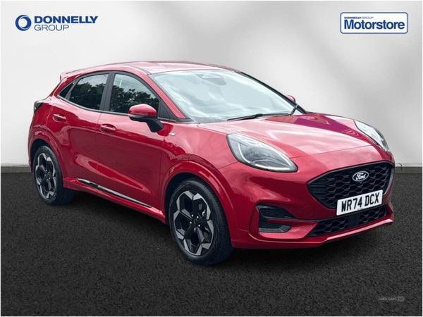 Ford Puma , Petrol, 2024, Red