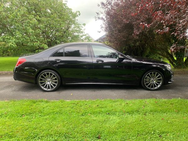 Mercedes-Benz S-Class Saloon, Diesel Hybrid, 2016, Black