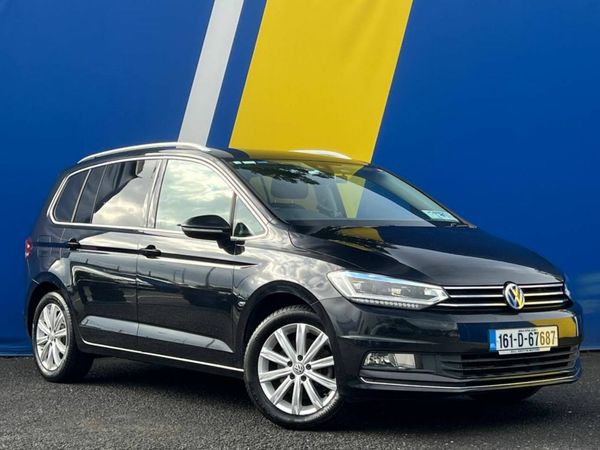 Volkswagen Touran MPV, Petrol, 2016, Black