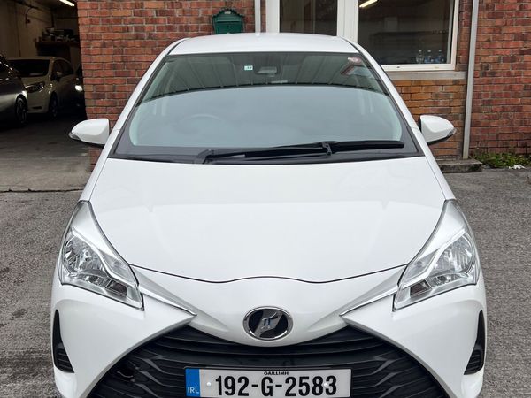 Toyota Vitz Hatchback, Petrol, 2019, White