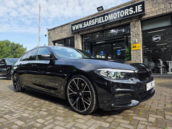 BMW 5-Series Saloon, Diesel, 2019, Black