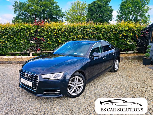 Audi A4 Saloon, Diesel, 2017, Blue