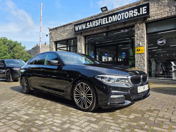 BMW 5-Series Saloon, Diesel, 2018, Black