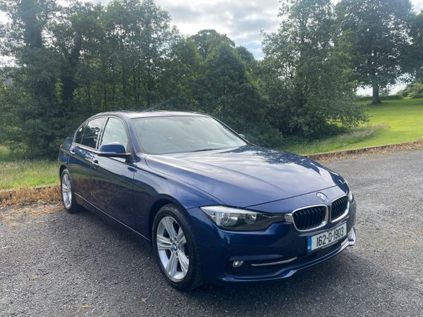 BMW 3-Series Saloon, Petrol Plug-in Hybrid, 2016, Blue
