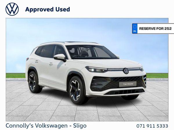 Volkswagen Tayron SUV, Diesel, 2025, White