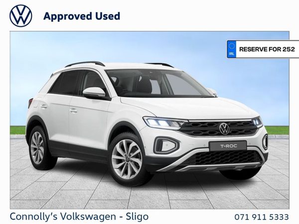 Volkswagen T-Roc SUV, Diesel, 2025, White