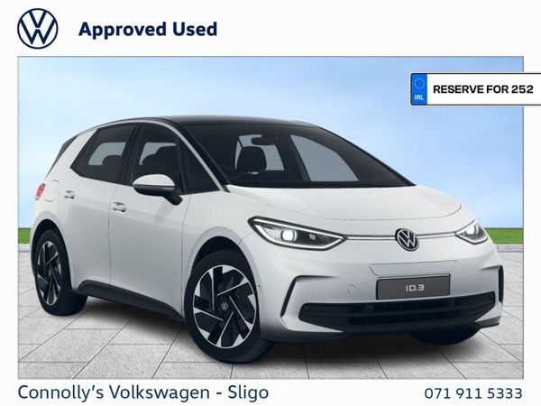 Volkswagen ID.3 Hatchback, Electric, 2025, White