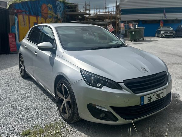 Peugeot 308 Hatchback, Diesel, 2016, Grey