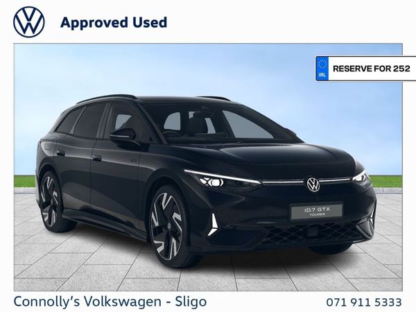 Volkswagen ID.7 Estate, Electric, 2025, Black