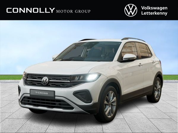 Volkswagen T-Cross SUV, Petrol, 2025, White