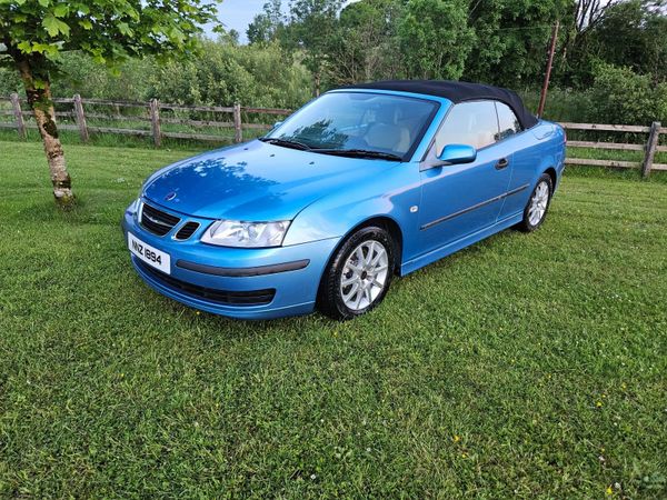 Saab 9-3 Convertible, Petrol, 2007, Blue