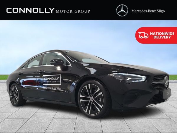 Mercedes-Benz CLA Saloon, Petrol Hybrid, 2025, Black