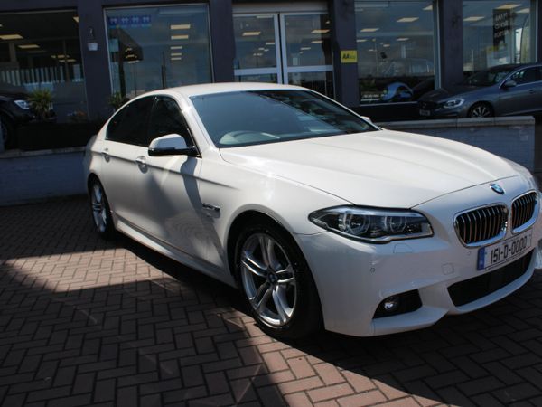 BMW 5-Series Saloon, Diesel, 2016, White
