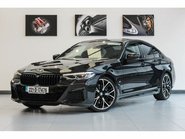 BMW 5-Series Saloon, Diesel, 2022, Black