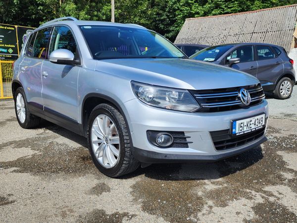 Volkswagen Tiguan SUV, Diesel, 2015, Silver