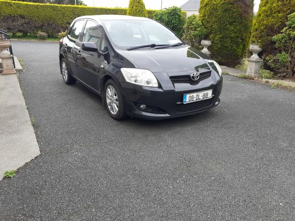 Toyota Auris Hatchback, Petrol, 2008, Black