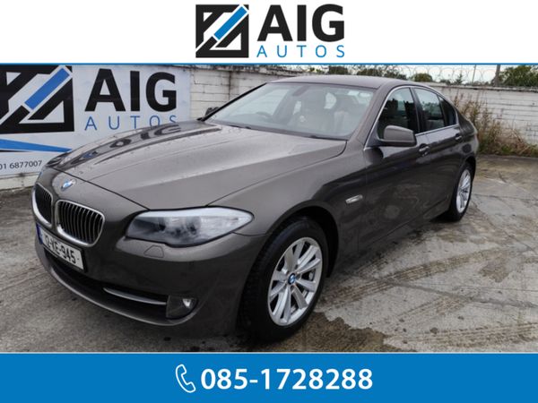 BMW 5-Series Saloon, Diesel, 2012, Brown