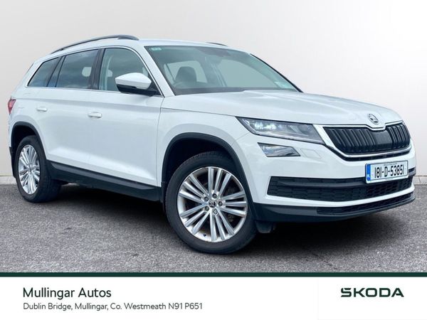 Skoda Kodiaq SUV, Diesel, 2018, White
