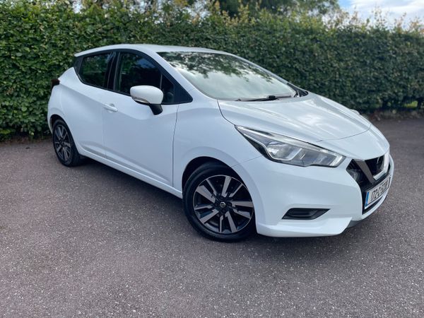 Nissan Micra Hatchback, Petrol, 2017, White