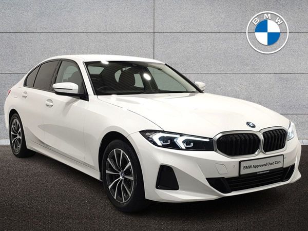 BMW 3-Series Saloon, Petrol Plug-in Hybrid, 2024, White