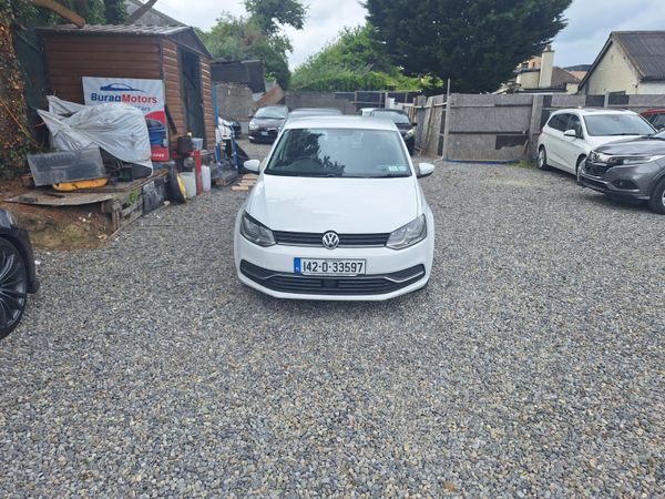 Volkswagen Polo Hatchback, Petrol, 2014, White