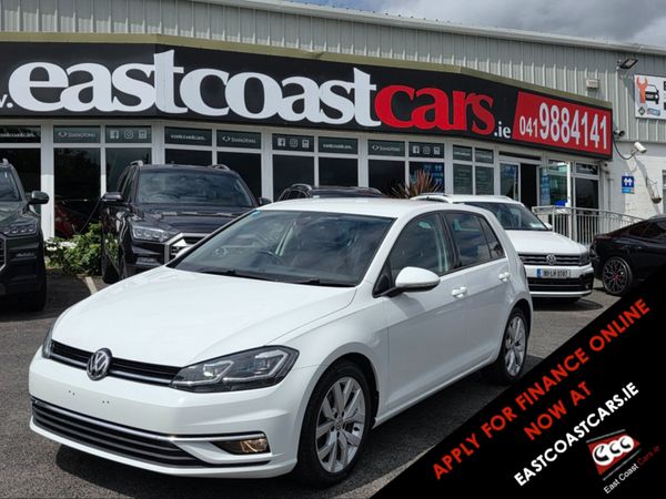 Volkswagen Golf Hatchback, Petrol, 2018, White