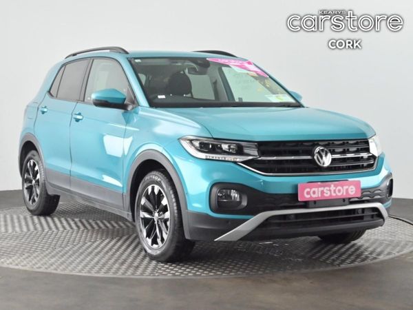 Volkswagen T-Cross SUV, Petrol, 2020, Blue