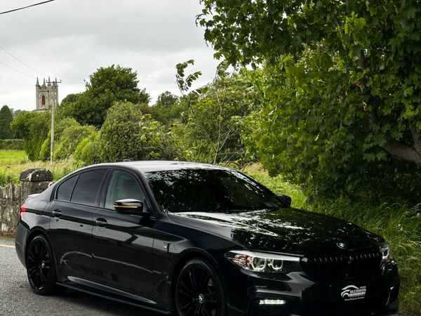 BMW 5-Series Saloon, Diesel, 2018, Black