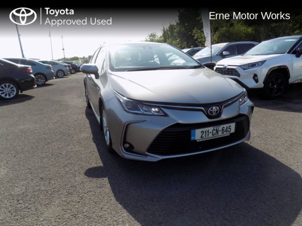 Toyota Corolla Saloon, Petrol Hybrid, 2021, Grey