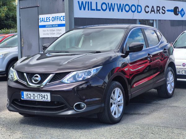 Nissan Qashqai Hatchback, Petrol, 2015, Black