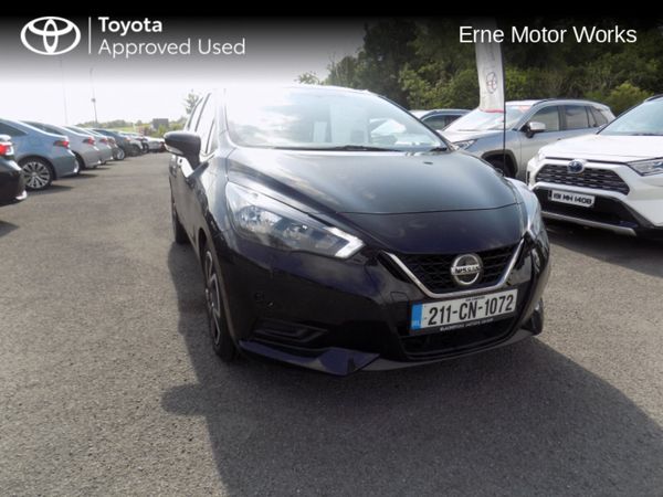Nissan Micra Hatchback, Petrol, 2021, Black