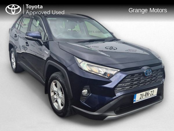 Toyota RAV4 SUV, Petrol Hybrid, 2021, Blue