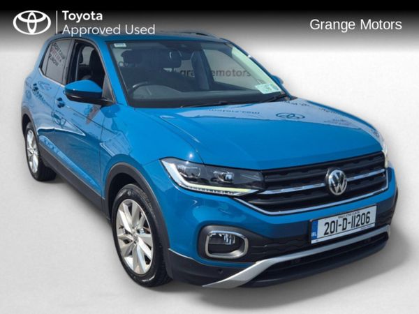 Volkswagen T-Cross Estate, Petrol, 2020, Blue