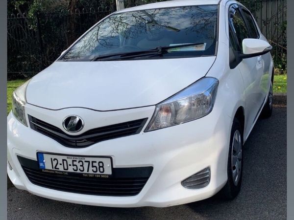 Toyota Vitz Hatchback, Petrol, 2012, White