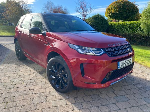 Land Rover Discovery Sport SUV, Diesel, 2020, Red