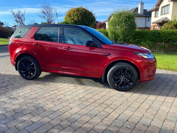 Land Rover Discovery Sport SUV, Diesel, 2020, Red
